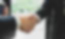 Two business partners shaking hands