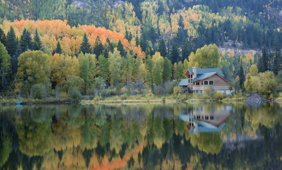 Colorado home in the mountains