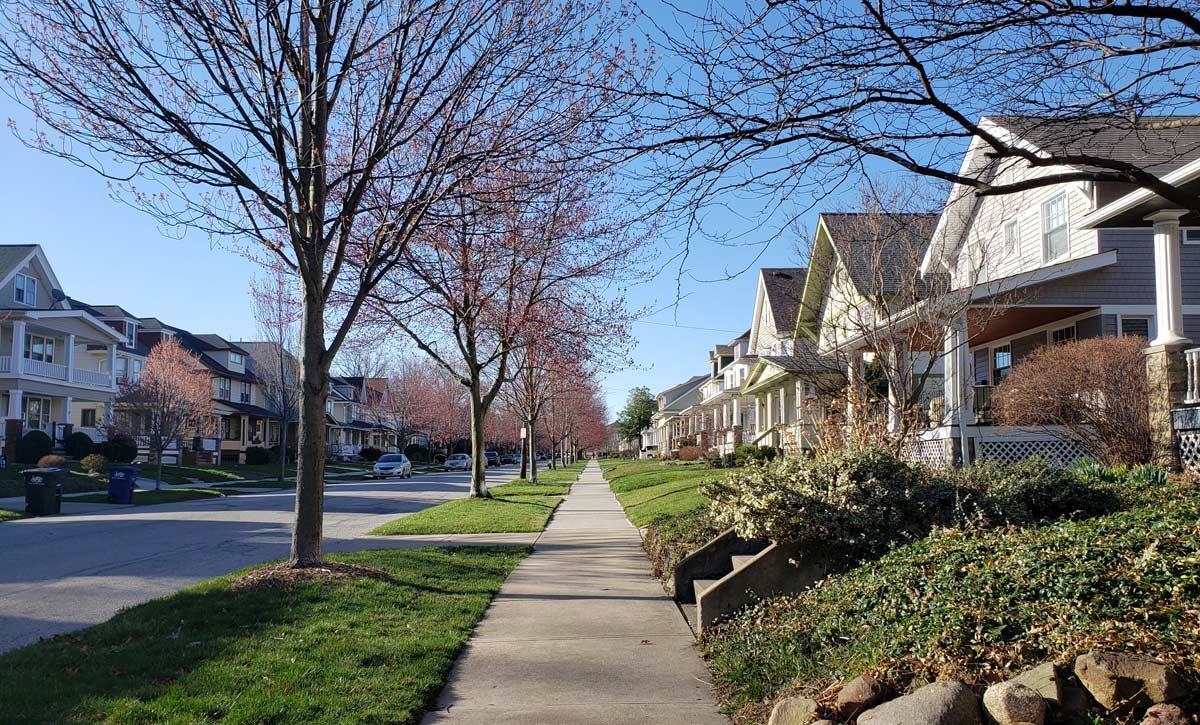 Northeast Ohio neighborhood in Spring
