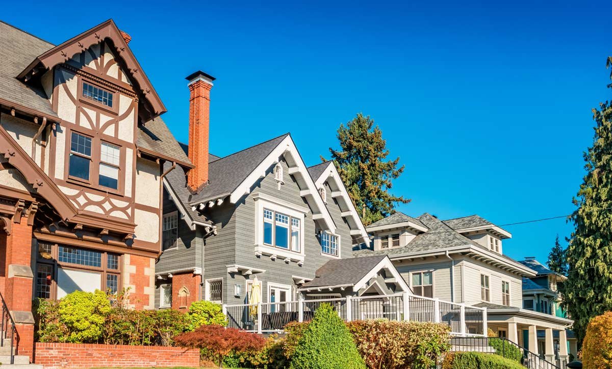 Oregon neighborhood home